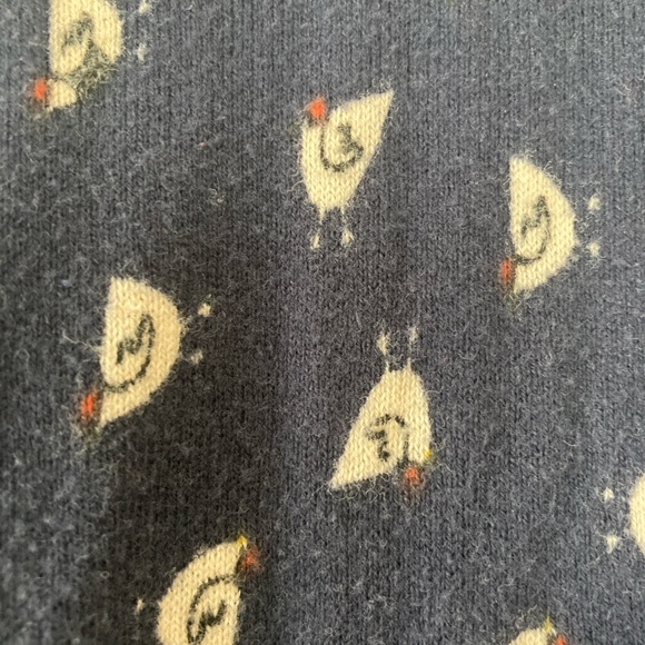 Clare cardigan by J Crew women’s rooster print - Picture 3 of 4